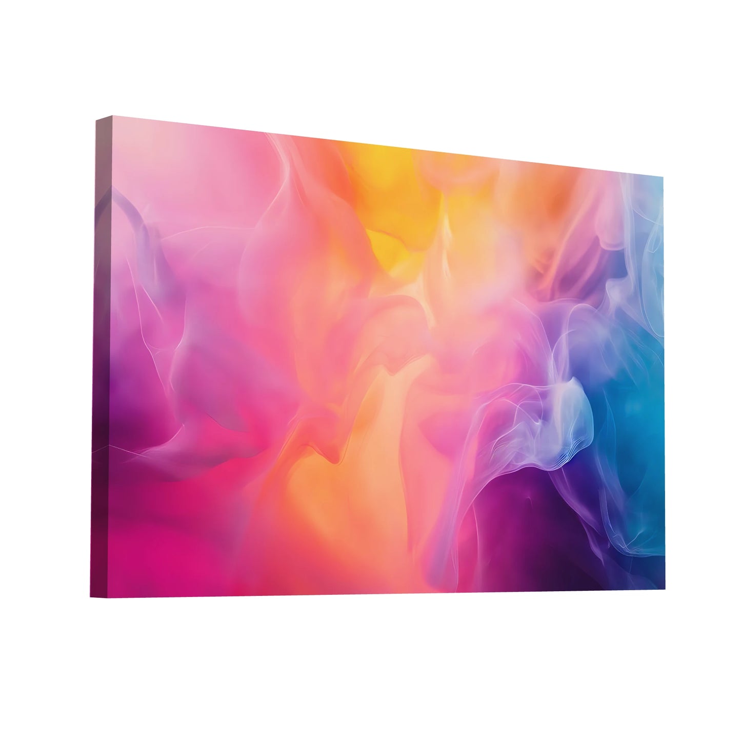 Product Hero 3D WebP Tableau Abstrait Multicolore - Rhapsodie - Art Virtuoso