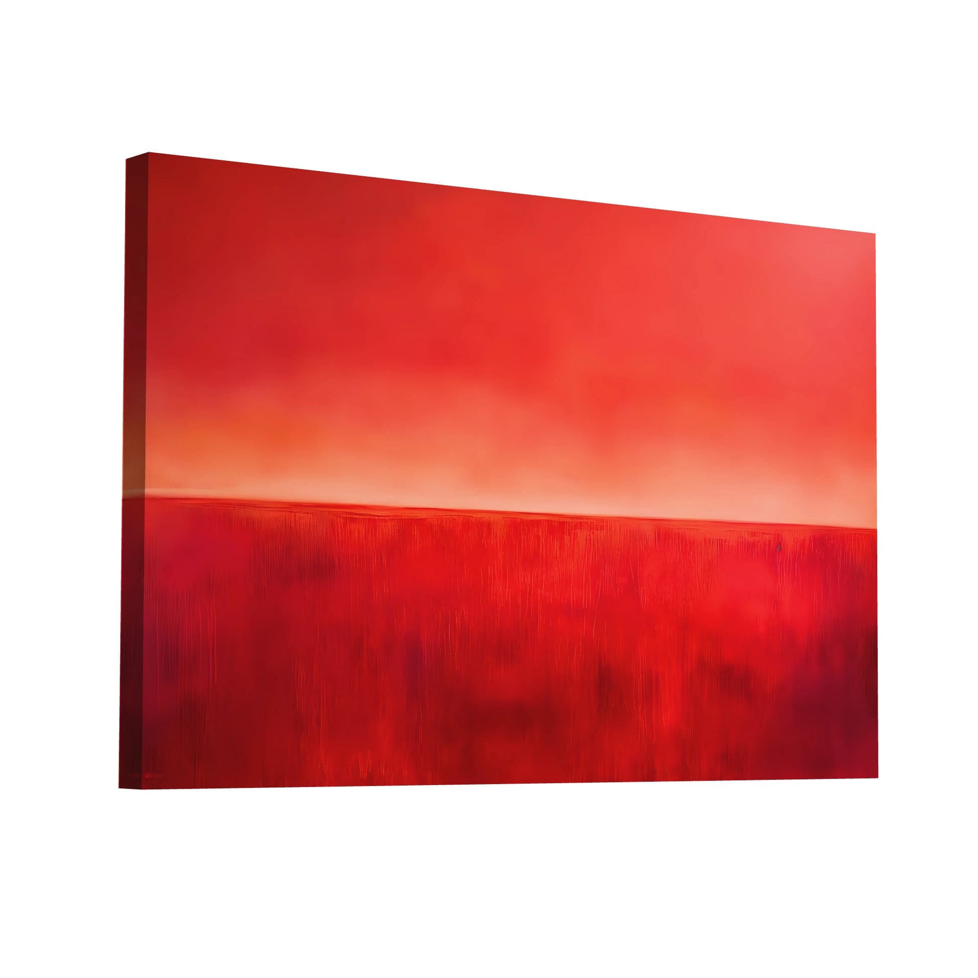 Product Hero 3D WebP Tableau Abstrait Rouge - Passion Lointaine - Art Virtuoso