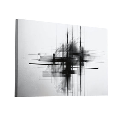 Product Hero 3D WebP Tableau Abstrait Simple - Esquisse Contemporaine - Art Virtuoso