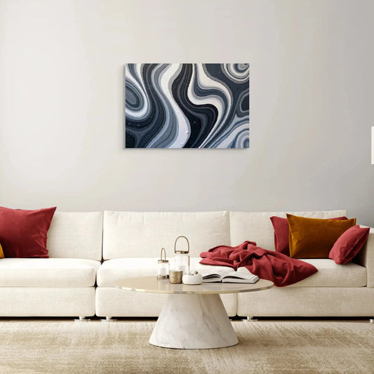 Tableau Acrylique Noir et Blanc Affiches, reproductions et œuvres graphiques Art Virtuoso