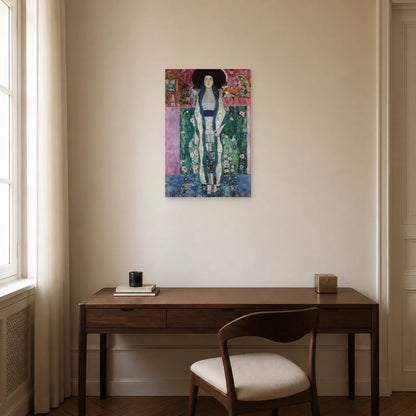 Tableau Portrait d’Adèle Bloch-Bauer II – Gustav Klimt dans un bureau - Art Virtuoso
