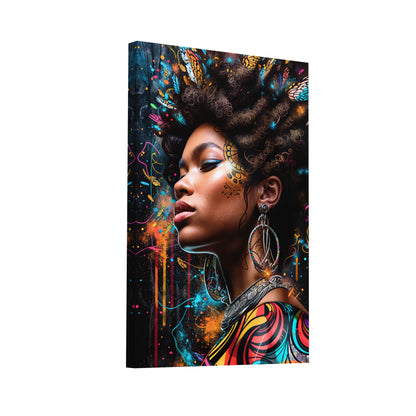 Product Hero 3D WebP Tableau Afro - Pop Art - Art Virtuoso