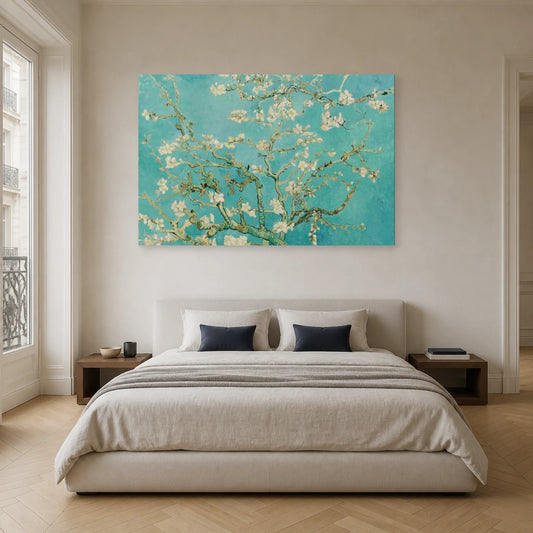 Tableau Amandier en fleurs – Vincent van Gogh dans une chambre - Art Virtuoso