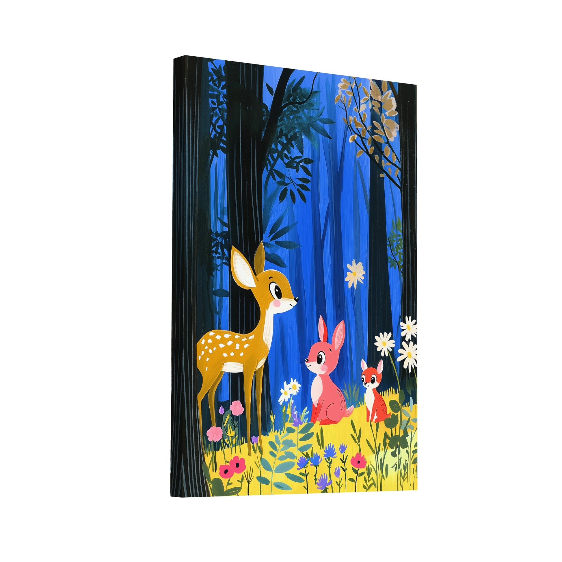 Product Hero 3D WebP Tableau Animaux - Chambre Bébé - Art Virtuoso