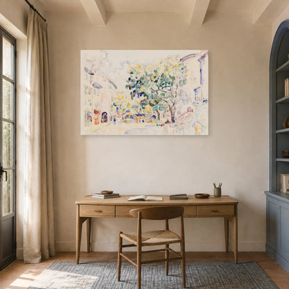 Tableau Antibes (1918) – Paul Signac dans un bureau - Art Virtuoso