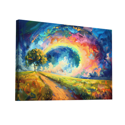 Product Hero 3D WebP Tableau Arc-en-Ciel - Art Virtuoso