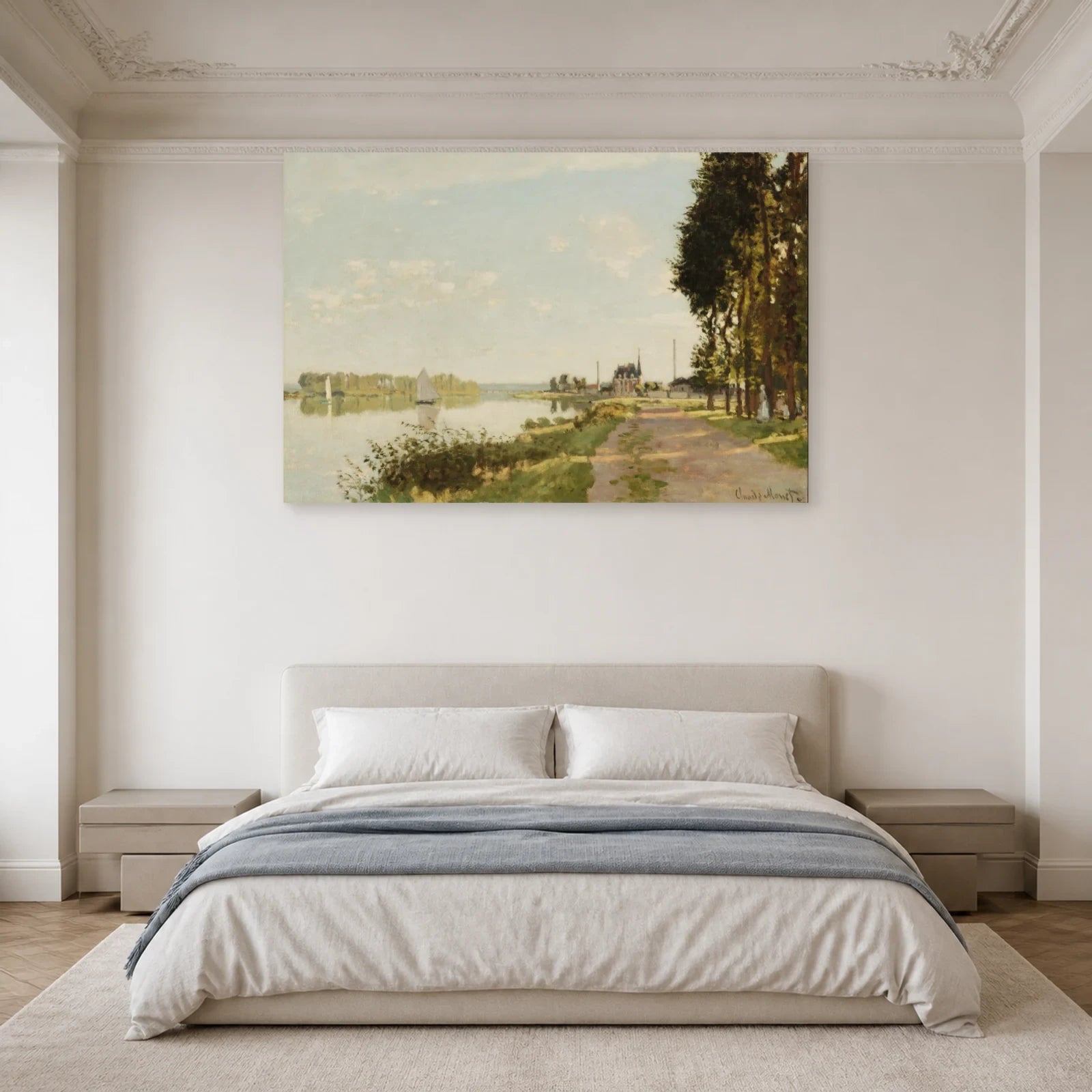 Tableau Argenteuil – Claude Monet dans une chambre - Art Virtuoso