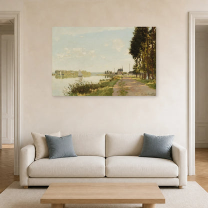 Tableau Argenteuil – Claude Monet dans un salon - Art Virtuoso