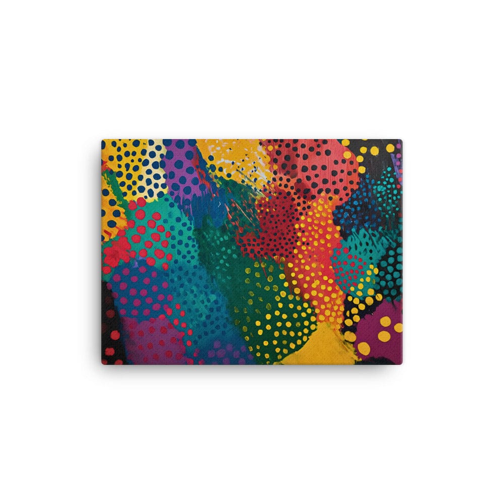 Tableau Art Abstrait Moderne - Polka Dots