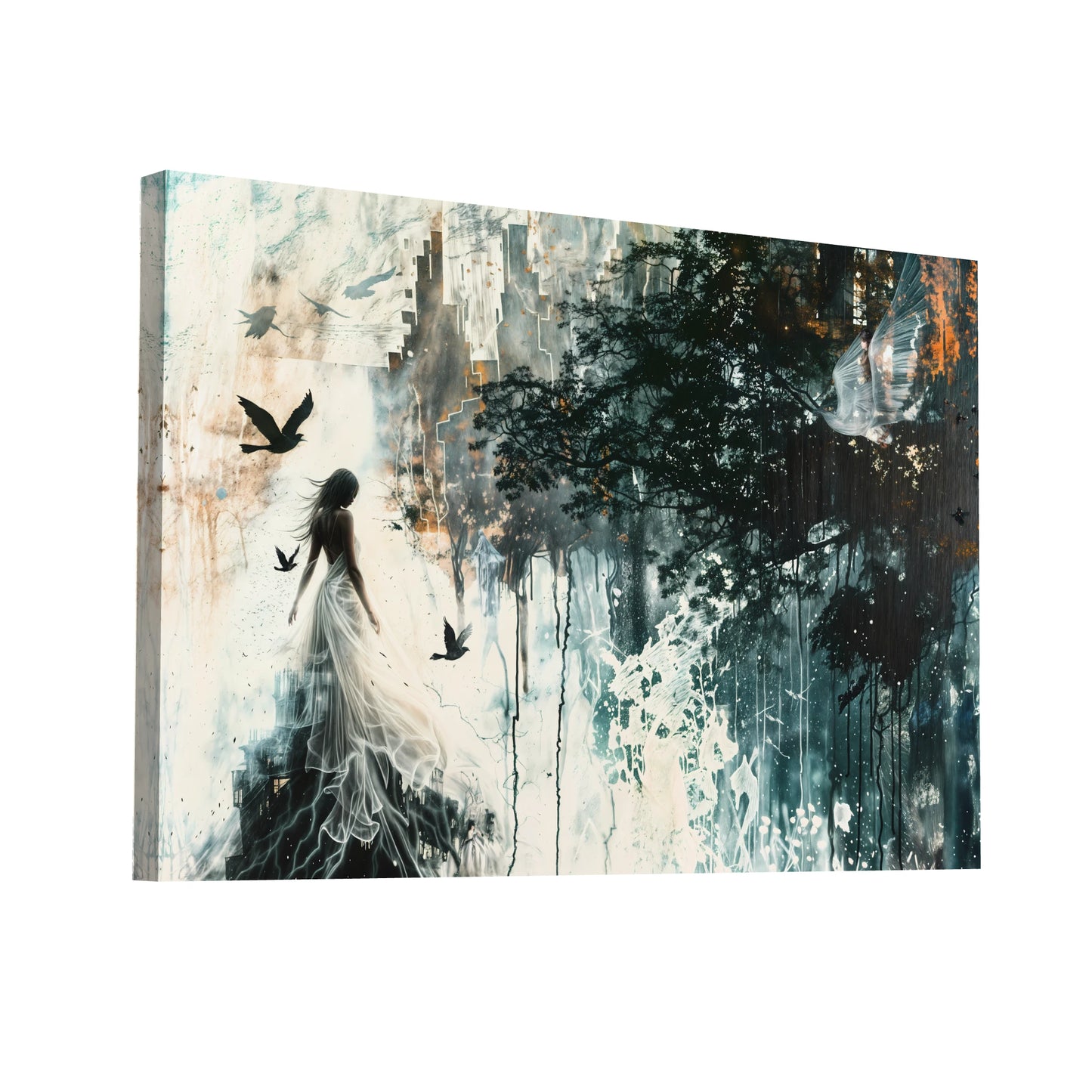 Product Hero 3D WebP Tableau Art de Rue Gothique - Art Virtuoso