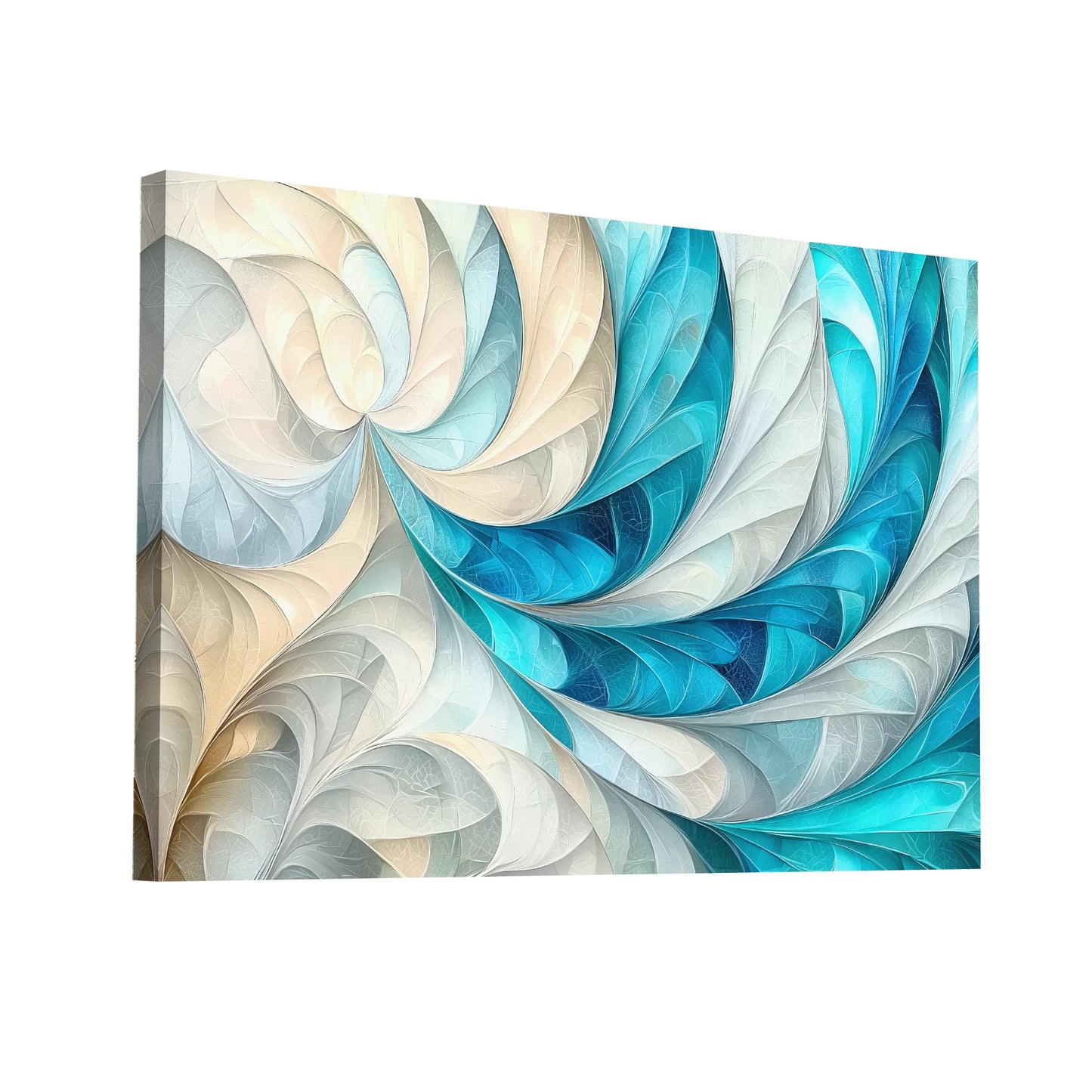 Product Hero 3D WebP Tableau Art Deco Abstrait - Art Virtuoso