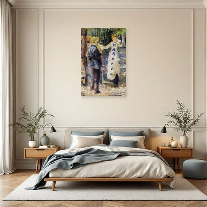 Tableau La Balançoire – Pierre-Auguste Renoir dans une chambre - Art Virtuoso