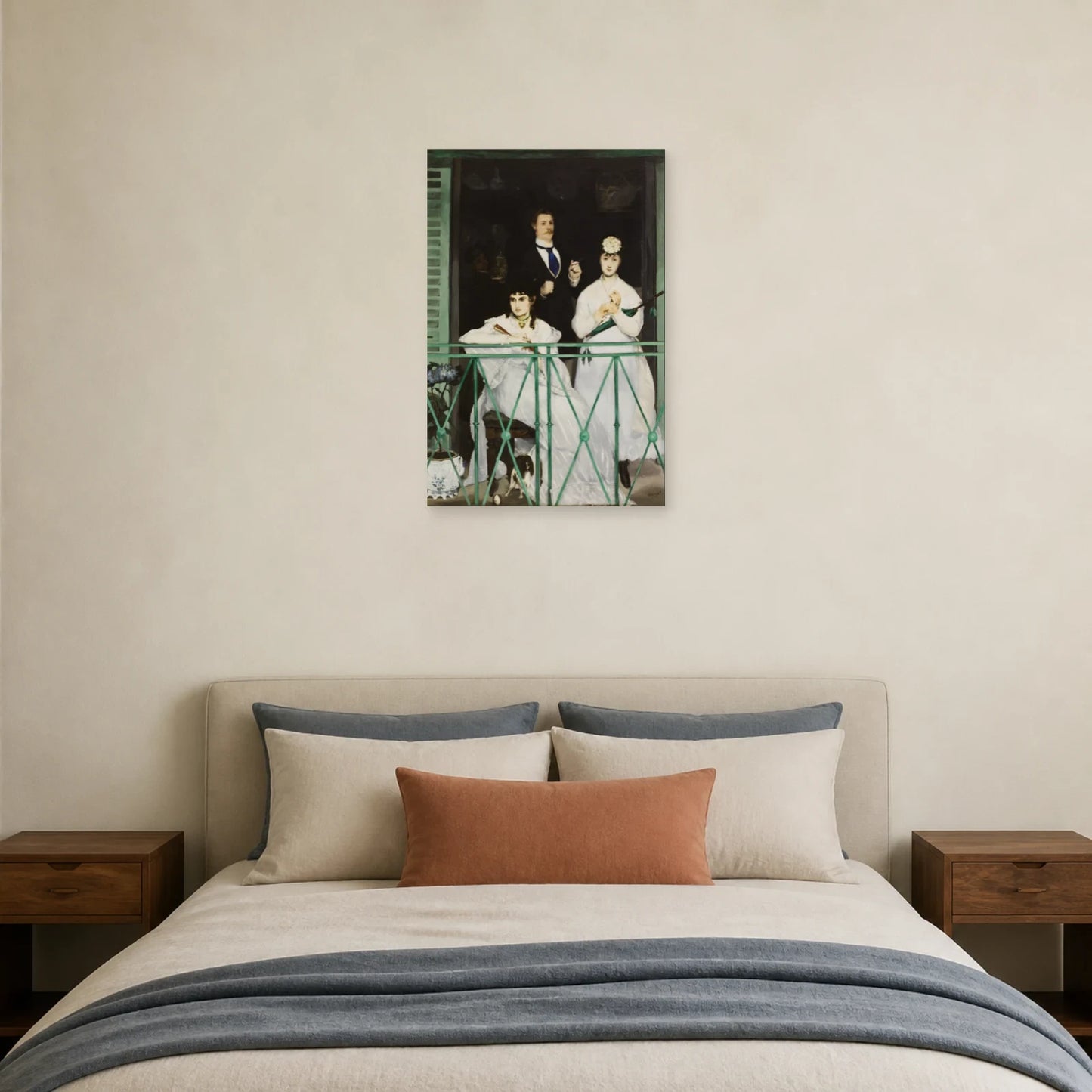 Tableau Le Balcon – Édouard Manet dans une chambre - Art Virtuoso