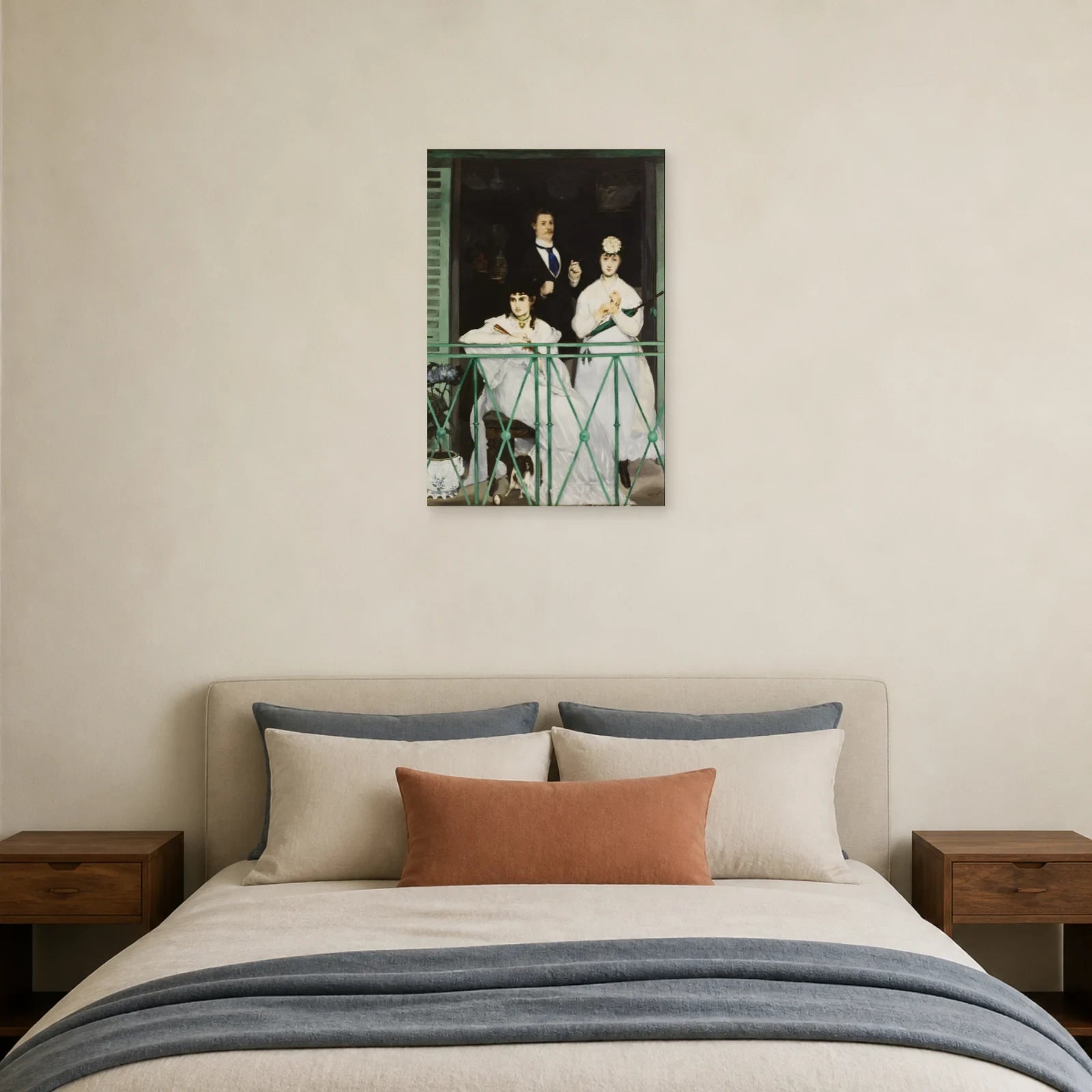Tableau Le Balcon – Édouard Manet dans une chambre - Art Virtuoso