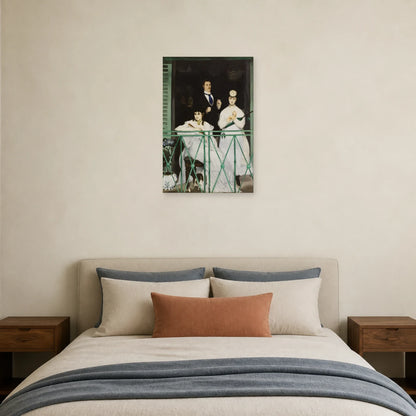 Tableau Le Balcon – Édouard Manet dans une chambre - Art Virtuoso
