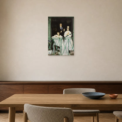 Tableau Le Balcon – Édouard Manet dans une salle à manger - Art Virtuoso