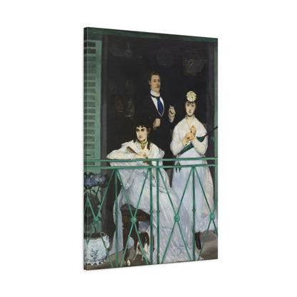 Tableau Le Balcon – Édouard Manet - toile 3D avec bords imprimés - Art Virtuoso