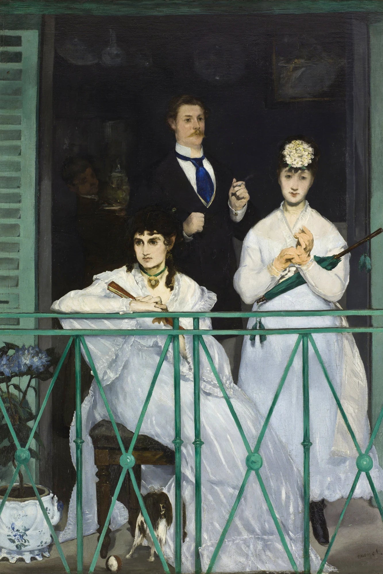 Tableau Le Balcon – Édouard Manet - impression sur toile, format XXL