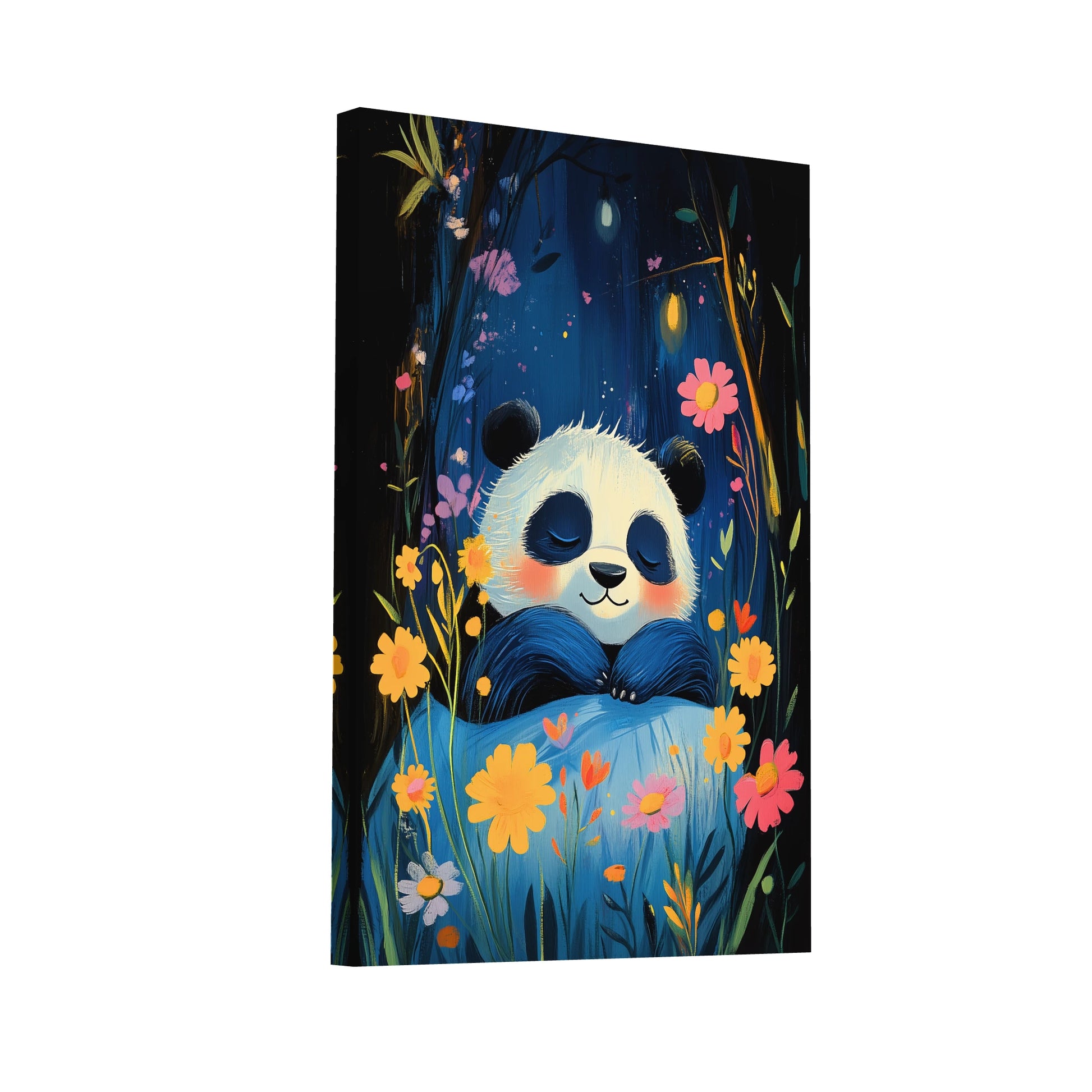 Product Hero 3D WebP Tableau Bébé Chambre - Panda Mignon - Art Virtuoso