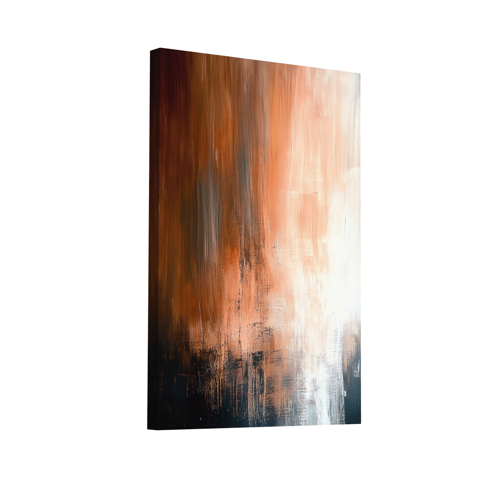 Product Hero 3D WebP Tableau Beige Brun - Reflets d'Automne - Art Virtuoso