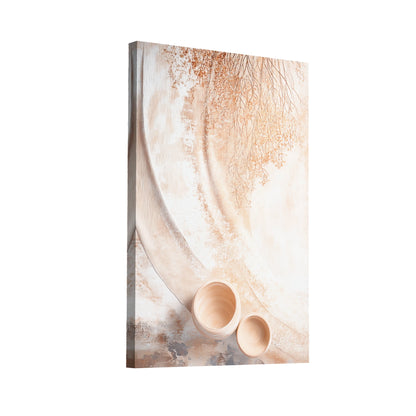 Product Hero 3D WebP Tableau Beige Chambre - Douceur Orientale - Art Virtuoso