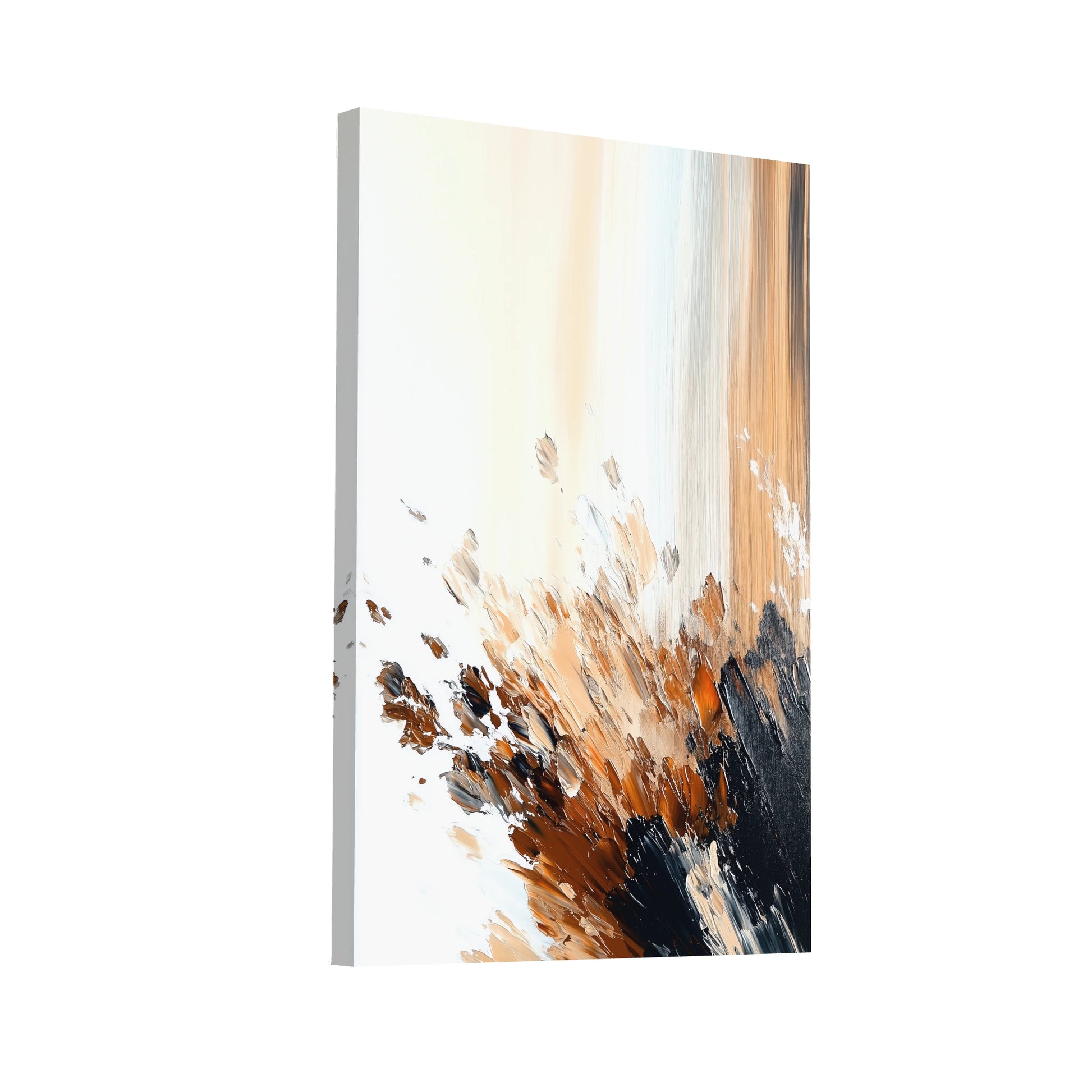 Product Hero 3D WebP Tableau Beige Clair - Bruissement d'Automne - Art Virtuoso