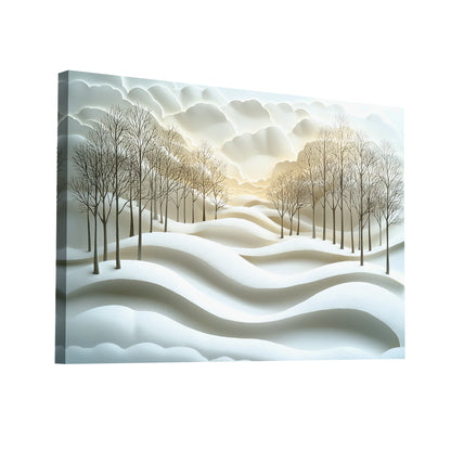 Product Hero 3D WebP Tableau Blanc Original - Art Virtuoso