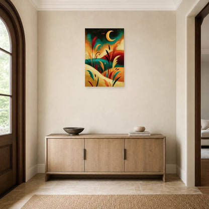Tableau Bohème Chambre Cocooning dans une entree ou un couloir - Art Virtuoso