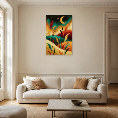 Tableau Bohème Chambre Cocooning dans un salon - Art Virtuoso
