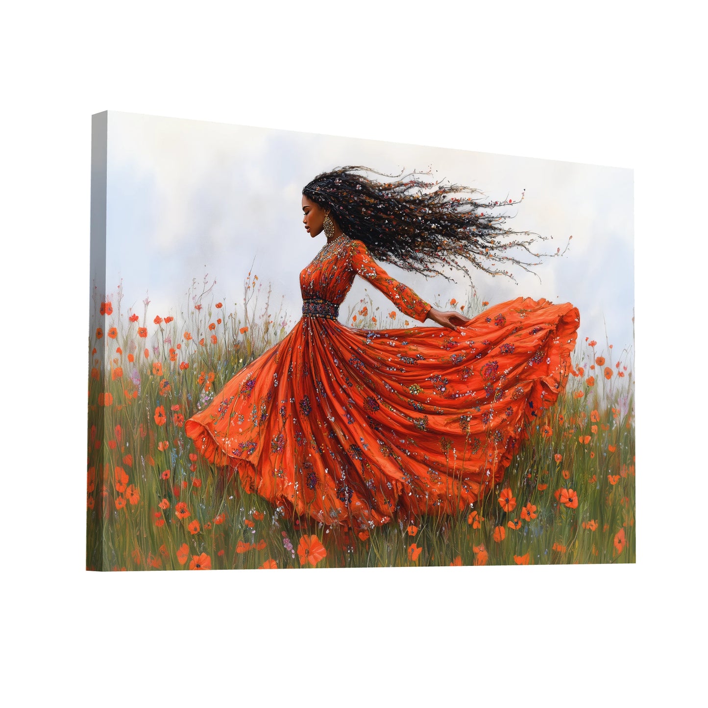 Product Hero 3D WebP Tableau Bohémienne - Évasion en couleur - Art Virtuoso
