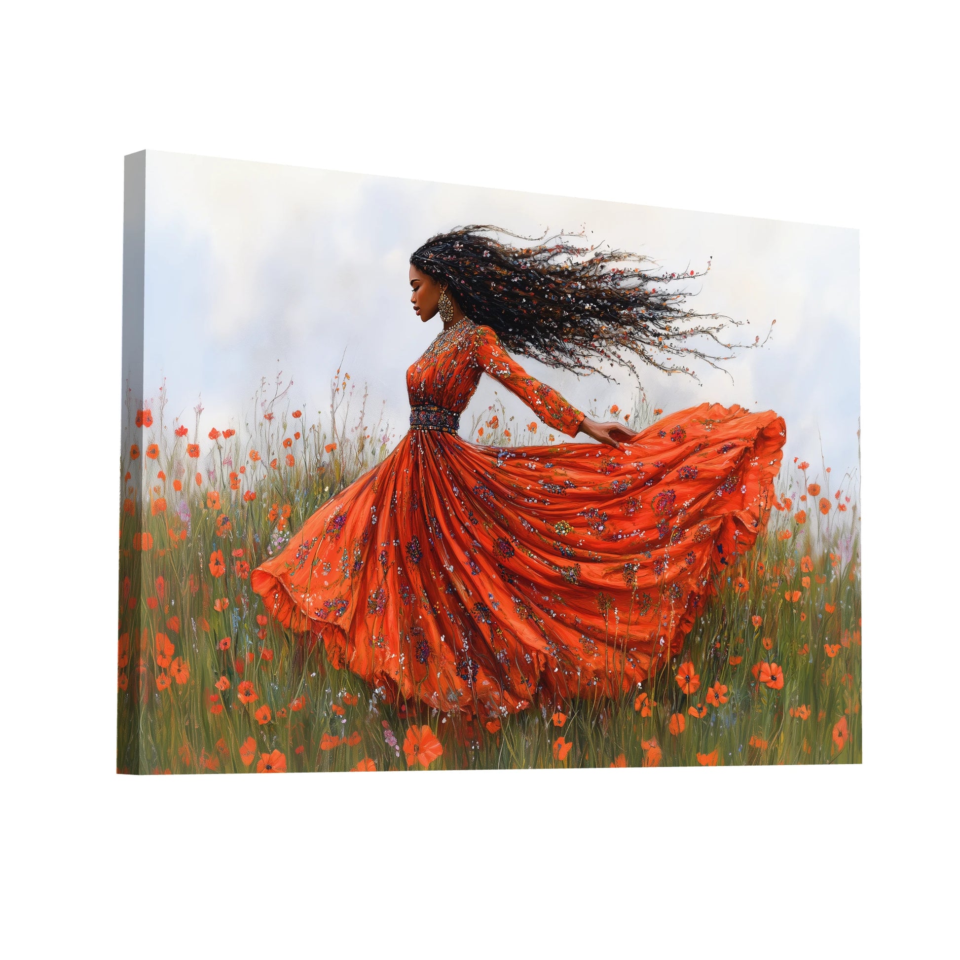 Product Hero 3D WebP Tableau Bohémienne - Évasion en couleur - Art Virtuoso