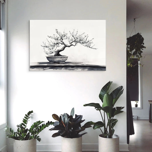 Tableau Bonsai Zen Affiches, reproductions et œuvres graphiques Art Virtuoso   