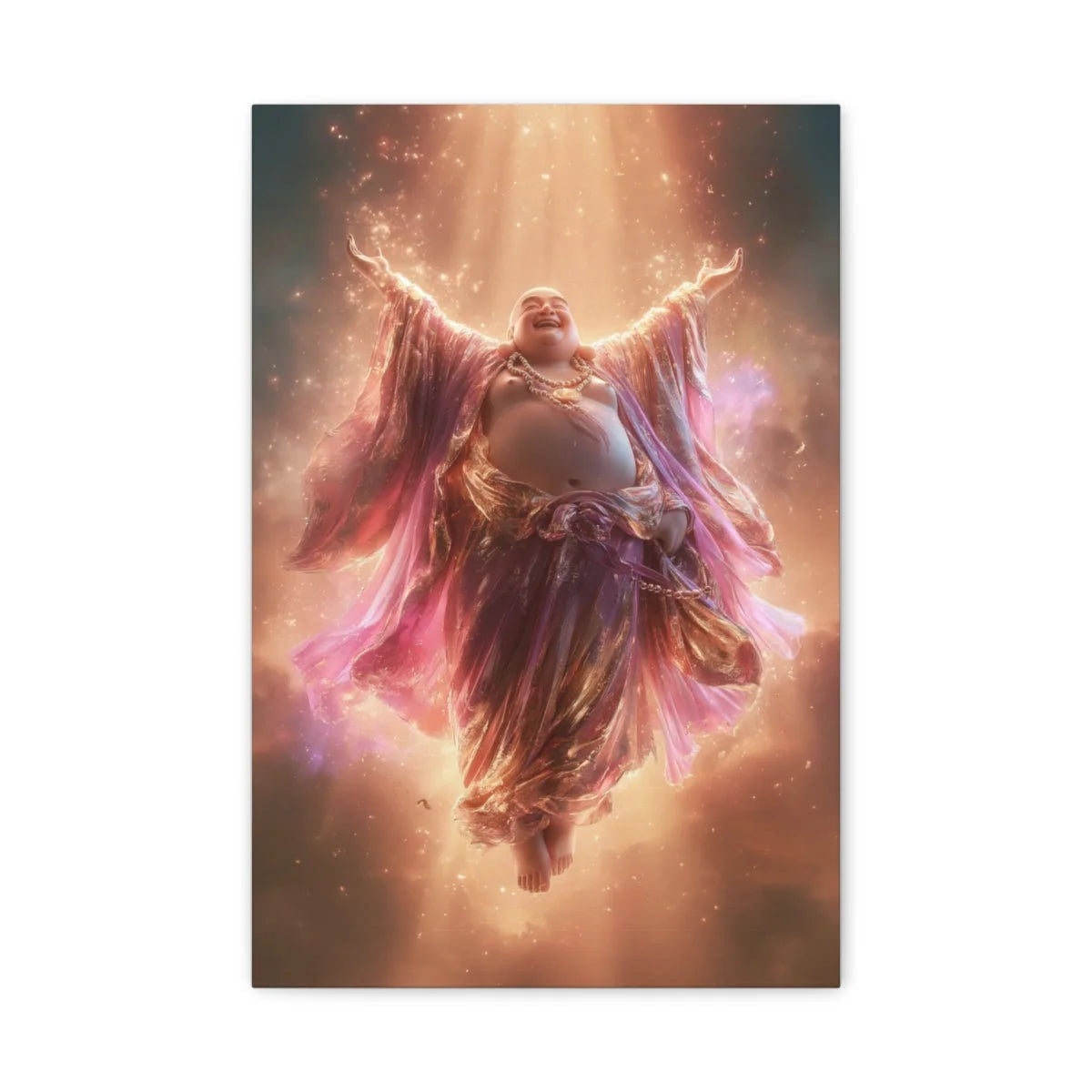 Tableau Hotei le Bouddha Rieur - Symbole de Prospérité