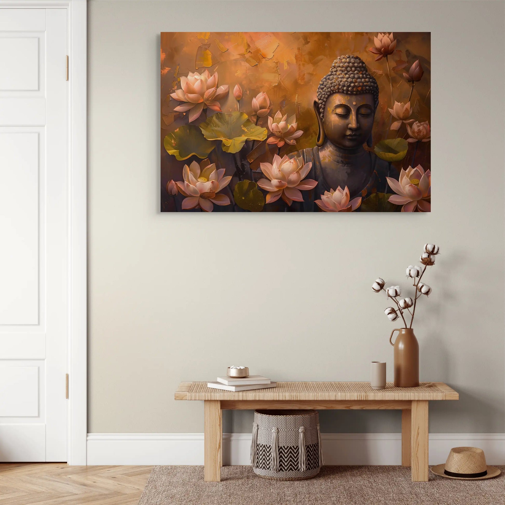 Tableau Bouddha Zen Pour Chambre Affiches, reproductions et œuvres graphiques Art Virtuoso   