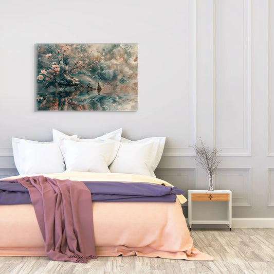 Tableau Bouddha Zen  Art Virtuoso