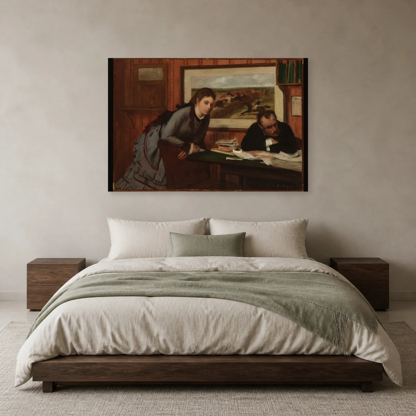 Tableau Bouderie – Edgar Degas dans une chambre - Art Virtuoso