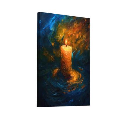 Product Hero 3D WebP Tableau Bougie - Art Virtuoso