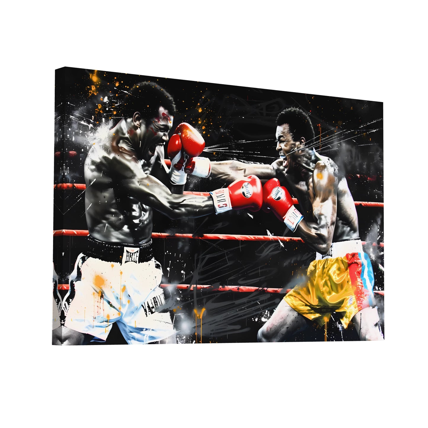 Product Hero 3D WebP Tableau Boxe Street Art - Art Virtuoso