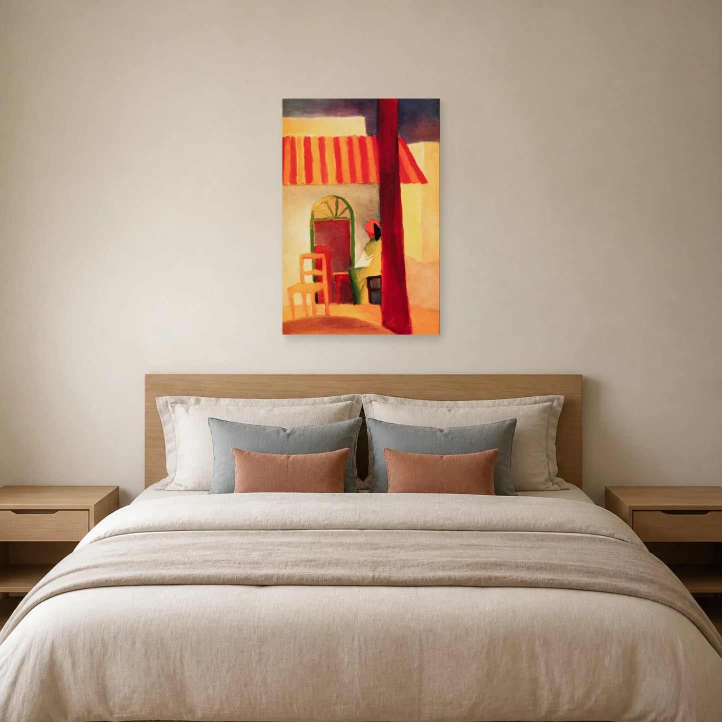 Tableau Café turc I – August Macke dans une chambre - Art Virtuoso