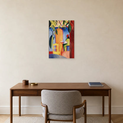 Tableau Café turc II – August Macke dans un bureau - Art Virtuoso