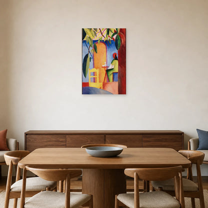 Tableau Café turc II – August Macke dans une salle à manger - Art Virtuoso