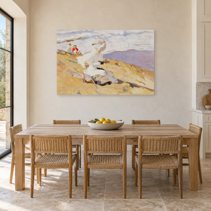 Tableau En captant l’instant de Joaquín Sorolla dans une salle à manger - Art Virtuoso