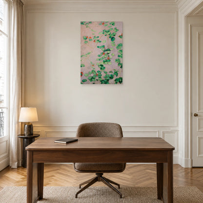 Tableau Capucines de Caillebotte dans un bureau - Art Virtuoso