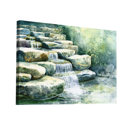 Product Hero 3D WebP Tableau Cascade Zen - Art Virtuoso