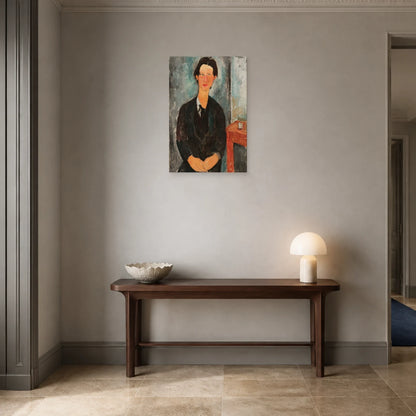 Tableau Chaïm Soutine – Amedeo Modigliani dans une entrée ou un couloir - Art Virtuoso