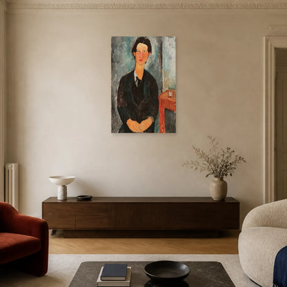 Tableau Chaïm Soutine – Amedeo Modigliani dans un salon - Art Virtuoso
