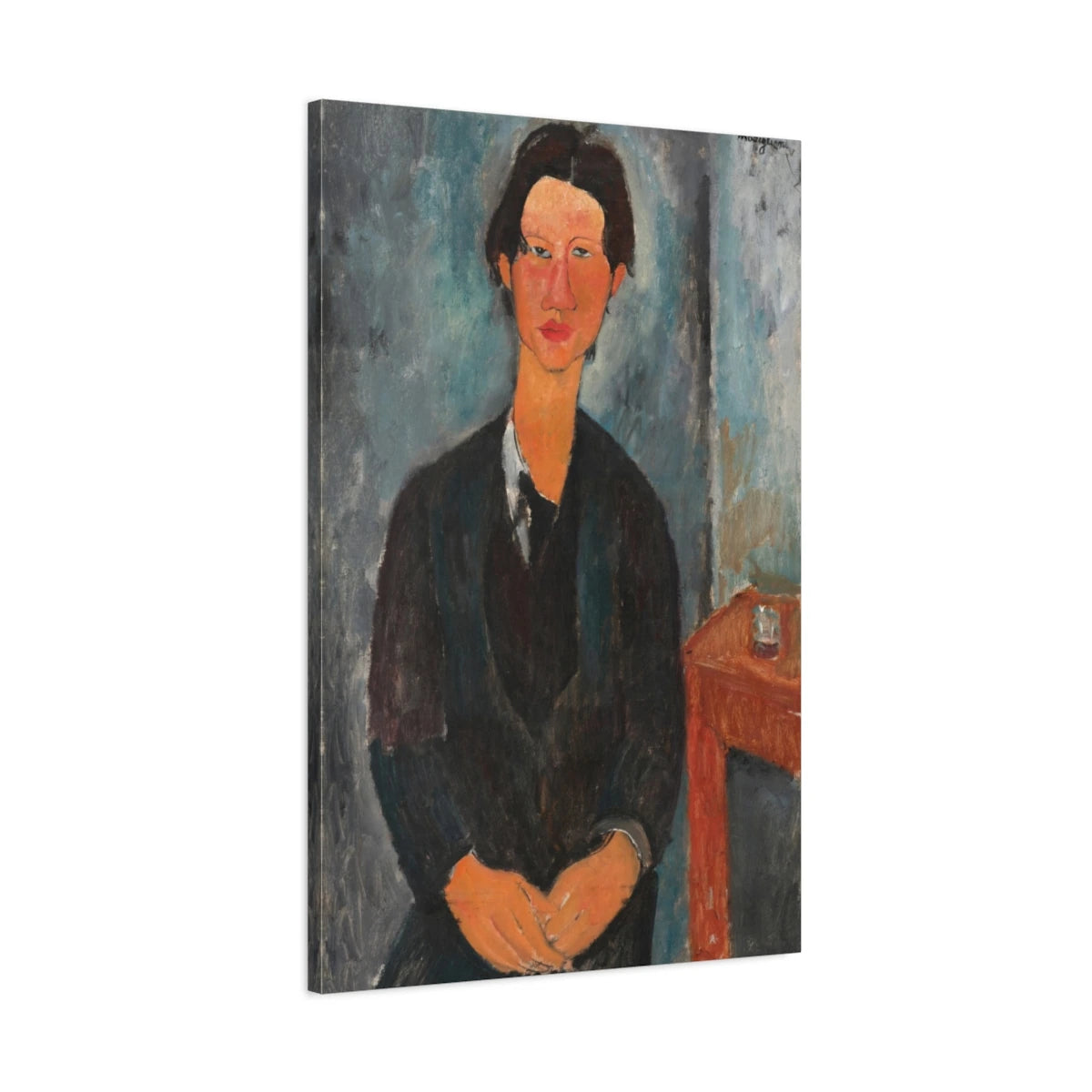 Tableau Chaïm Soutine – Amedeo Modigliani - toile 3D avec bords imprimés - Art Virtuoso