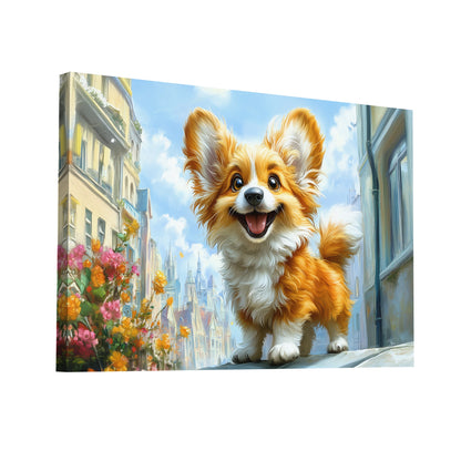 Product Hero 3D WebP Tableau Chien - Peinture Pop Art - Art Virtuoso