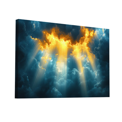 Product Hero 3D WebP Tableau Ciel - Lumière Céleste - Art Virtuoso