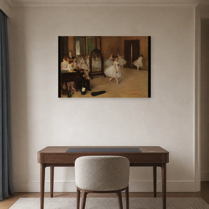 Tableau La Classe de danse – Edgar Degas dans un bureau - Art Virtuoso